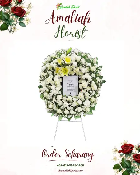 Krans Bunga Duka Cimenga